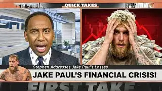 Stephen A. Smith REVEALS Jake Paul&rsquo;s BANKRUPTCY Amid Fight-Fixing Allegations