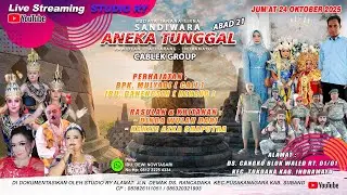 🔴LIVE #SIANG ANEKA TUNGGAL | CANGKO BLOK WALED - TUKDANA - INDRAMAYU | JUM'AT 24 OKTOBER 2025