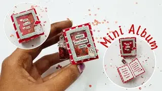 Mini album Scrapbook for Birthday,Anniversary gift| How to make Mini Scrapbook|@dhanurapturegifts