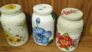 3 IDÉIAS DE DECORAÇÃO EM POTES-DIY