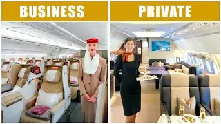 Private Jet VS Business Class! Who wins?