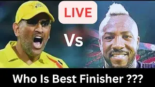 Ms Dhoni Vs Andre Russell | Who Is Best Finisher ? | #live #livestreaming #cricket #cricketlive