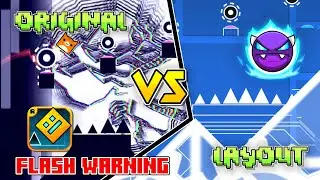 Backbeat Revenge: Original vs Layout [Full Comparison] | Geometry Dash 2.2