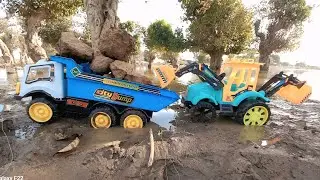 Ashok Leyland Tipper havy loding JCB havy pulling truck 