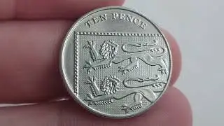UK 2021 TEN PENCE COIN VALUE + REVIEW ELIZABETH II