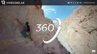 Multi-pitch climbing | 360&deg; Video