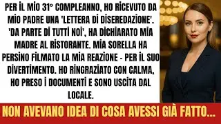 Diseredata al Mio Compleanno: Non Sapevano Chi Ero Diventata