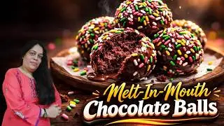No Gas, No Oven सिर्फ 5 मिनट में बनाएं tasty चॉकलेट बॉल्स | Chocolate Balls Recipe | No Bake Recipe 