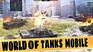 Arjun Tank Is Very Danger | World Of Tanks Mobile Gameplay
