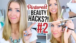 5 MORE Pinterest Beauty Hacks TESTED! || #2