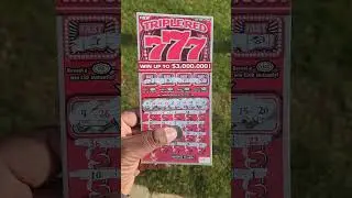 New York Triple Red 777 Scratch off Tickets