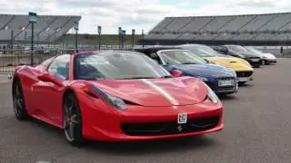 Super car experience at Rockingham (sales-i day out)