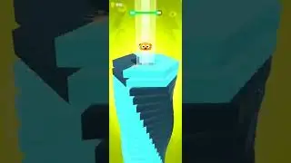 Drop Stack Ball Game Level 259 - short video - More Gaming
