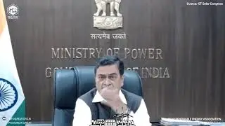 R. K. SINGH at ET SOLAR POWER CONGRESS  #powerminister #solar_congress #solarcongress #rksingh