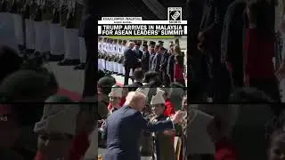 WATCH: US President Donald Trump arrives in Kuala Lumpur, Malaysia for 47th ASEAN leaders' summit