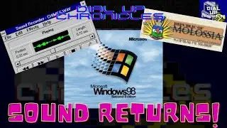 Finally Getting Sound on Windows 98 Computer for Dial Up!