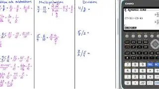 Matematik 1 Räkneexempel bråkräkning