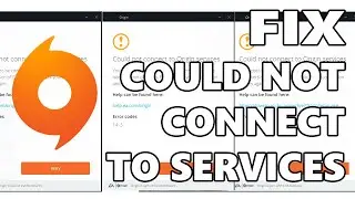 Fix EA Origin Error Could Not Connect To Services