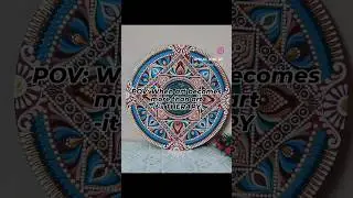 Beautiful Mandala Art Design | Satisfying Mandala Drawing/Mesmerizing Finished Mandala Artwork