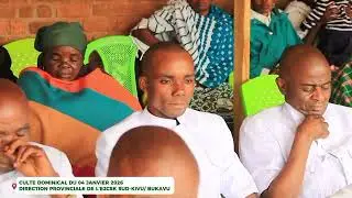 CULTE DOMINICAL DU 04 JANVIER 2026 À LA DIRECTION PROVINCIALE DE L'EJCSK SUD-KIVU/ BUKAVU 