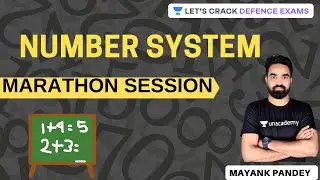 Number System ( Marathon Session ) |100 Days Study Plan for CDS/CAPF 2020 | Mayank Pandey