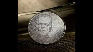 30409 FRANKENSTEIN Typefaces 1 Oz Silver Coin 5$ Cook Islands 2023
