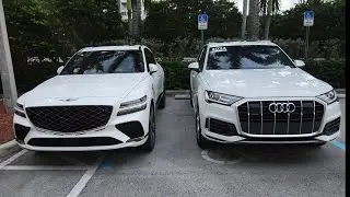 2025 Genesis GV80 vs 2024 Audi Q7 - Two great luxury suvs, but which one would you choose?