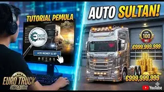 Tutorial ETS2 Pemula: Cara Cheat Uang Level dengan Cepat (Terbaru 2026) | #ets2
