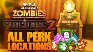 All Perk Machine Locations On Firebase Z (Cold War Zombies)