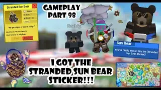 I got the Stranded Sun Bear Sticker!!! 