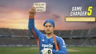 Game Changer 5 Gameplay | Realistic Gameplay | Enhanced Graphics, Real Scorecard, Real Commentary ✨