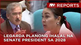 Legarda planong ihalal na Senate president sa 2028 | NewsWatch Reports