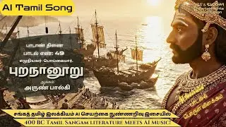 புறநானூறு 49 Tamil Sangam Literature #purananuru - #ai #arun_balki #tamil #history #புறநானூறு