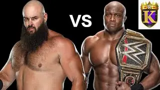 Bobby Lashley vs Braun Strowman - Bald King of the Ring Round 2 | WWE 2K20
