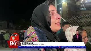 PEMBUKAAN SEMPADAN RAFAH, PENDUDUK GAZA DIPERIKSA KETAT