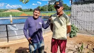 Mais uma visita no projeto e uma mensagem especial no final do vídeo 