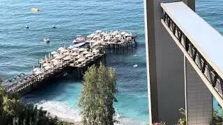 Utopia World 5* дорога к лифту на море