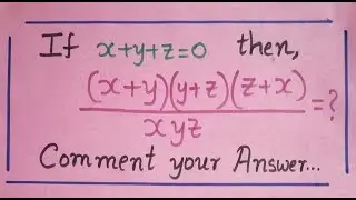 Algebraic Equations Puzzle | Question3 || 2 Minute Puzzles | Video57