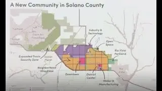 Utopian city in California: Billionaires reveal plans for brand new city in Solano County