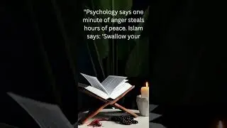 Why Silence is Your Greatest Power? | Anger Management in Islam & Psychology #viral #quotesdaily