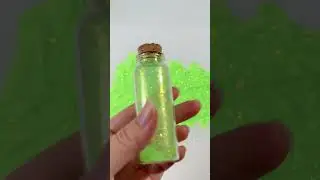 Sparkle Up Your Creations! #CraftyMagic #glitter #sparkle #oddlysatisfying#green  #glitteraddict#diy