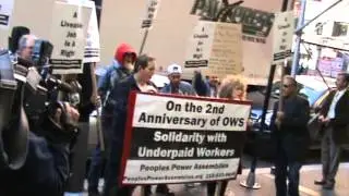 Occupy For Fast Food Workers #S17