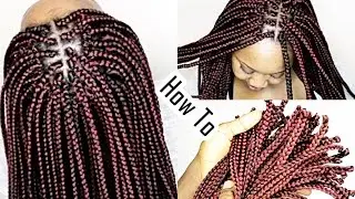 Individual Crochet Box Braids | HOW TO