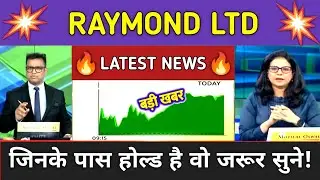 Raymond Stock Analysis ⚫ Raymond Stock Latest News ⚫ Stock Market
