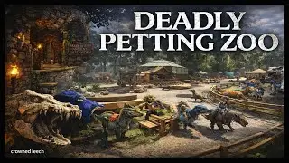 Deadly Petting Zoo Base | ARK Survival Ascended | Mazes, Races & Hidden Death