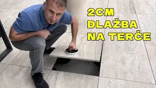 TERASA - 2CM dlažba na terče - jednoduchý servis - RIVESTI