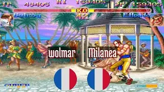 @ssf2xjr1: wolmar (FR) vs Milanea (FR) [Super Street Fighter II X GMC ssf2x ssf2 Fightcade] May 8