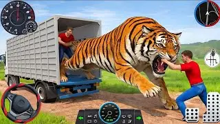 Animal Truck Transport Hunt Truck Game - Animal Cargo Truck Game - Android Gameplay 