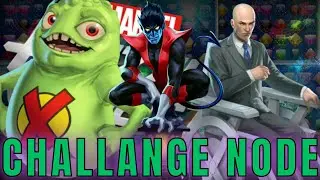 Marvel Puzzle Quest: PVE CHALLANGE NODE 4-STAR LAND TEAM / ARE SUPPORTS REALLY THIS GOOD????????