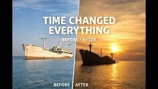 Peaceful Sunset at the Greek Ship | Kish Island Walking Tour